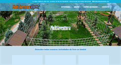 Desktop Screenshot of multiaventurapark.com