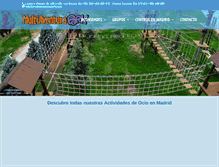 Tablet Screenshot of multiaventurapark.com
